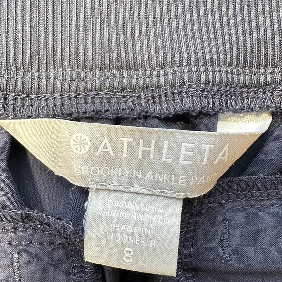 Athleta Brooklyn Mid Rise Ankle Pants Blue 8 - Picture 8 of 15